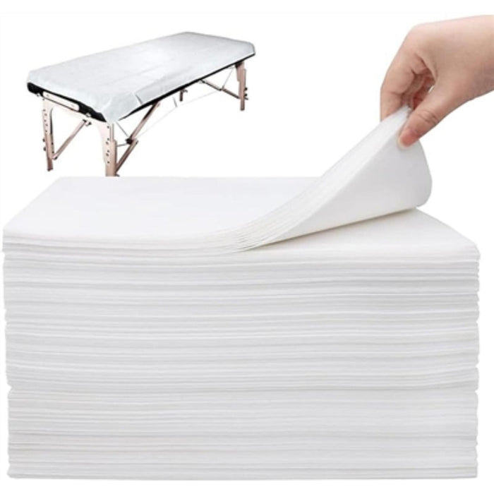 Deluxe fabricel disposable stretcher sheets used in funeral service operations, from lynch supply