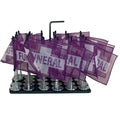 Deluxe storage tray for magnetic auto flags used in funeral service operations, from lynch supply
