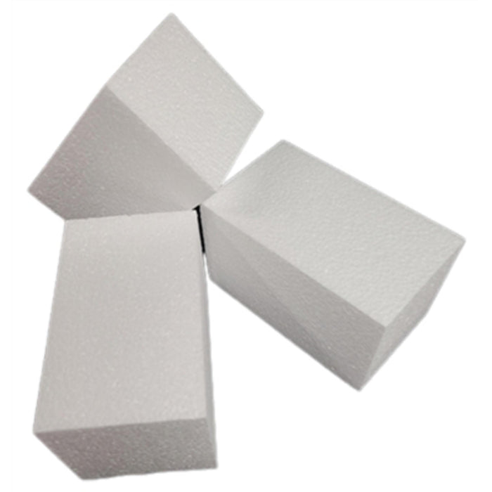 Disposable arm & head positioning blocks used in funeral service operations, from lynch supply
