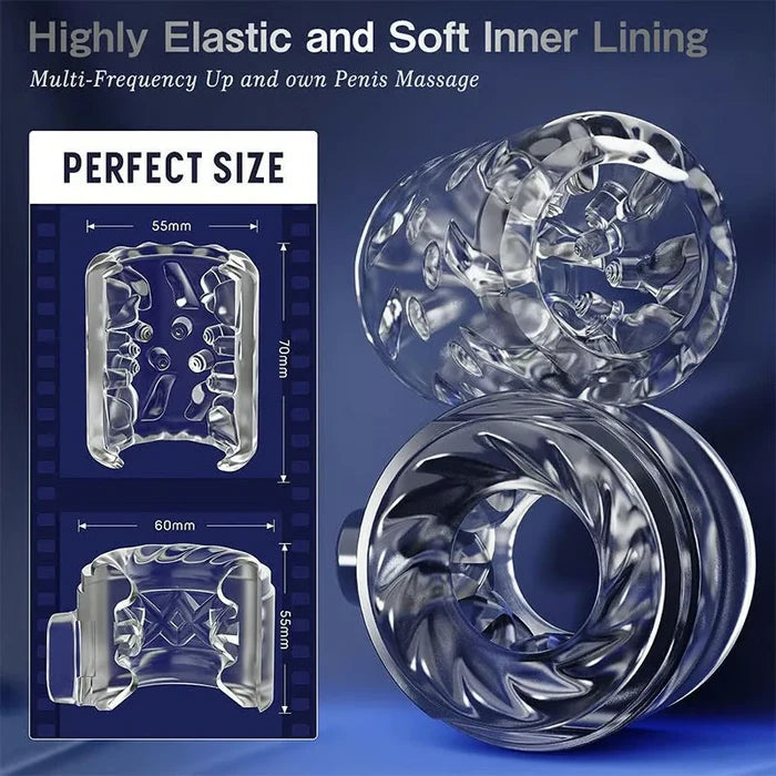 Dogo - Camera Shape 3 IN1 Detachable Multifunctional Masturbator Male Sex Toy