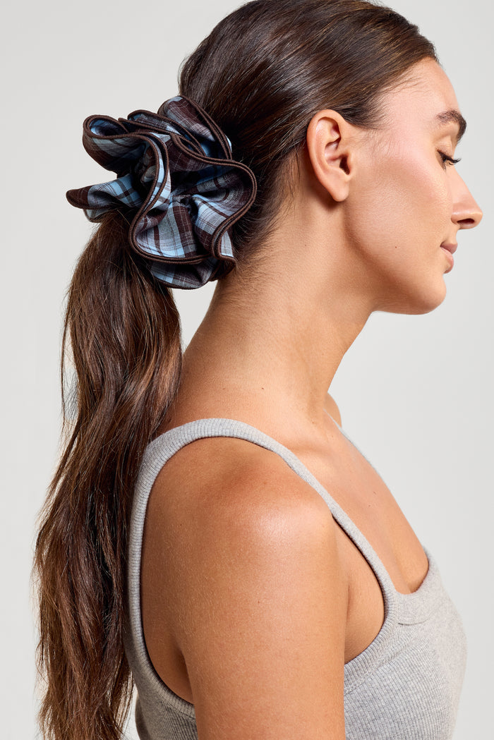 Double Ruffle Scrunchie - A0408