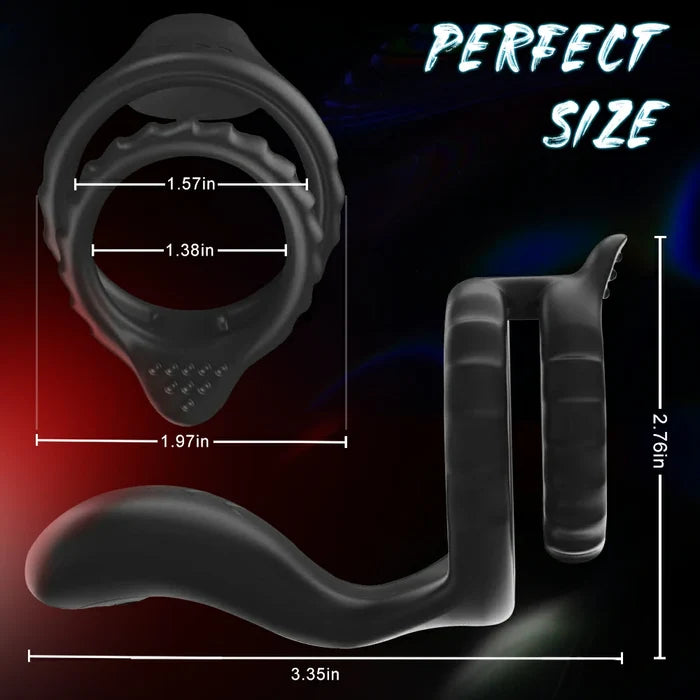 Double Shock Dual Enhancement Cock Ring