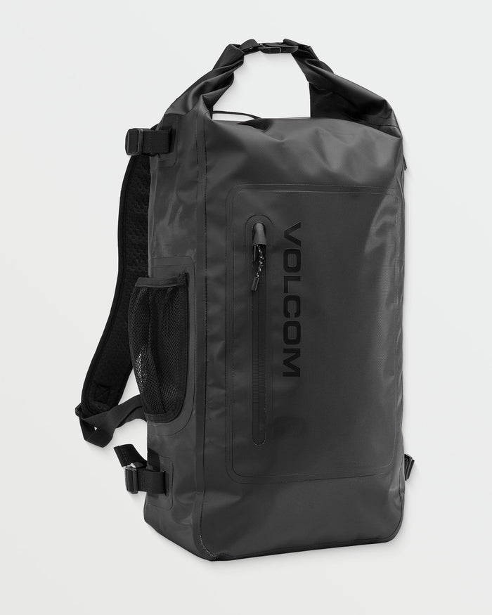 Drystone Wet/Dry Roll Top Bag-Black-Volcom