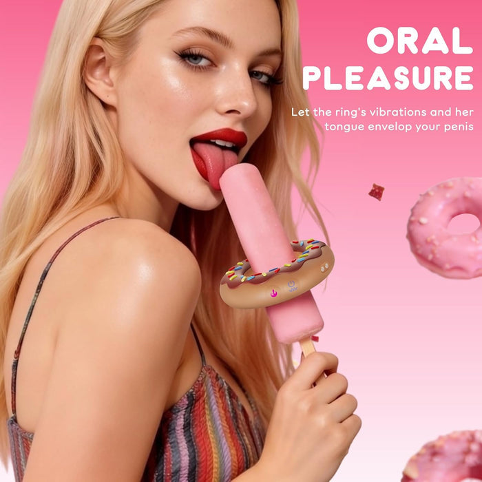 Dual-Turbo Heated Vibrating Cock Ring – 10 Modes for Endurance & Climax