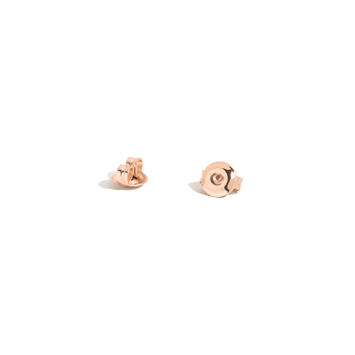 Earring Backs Vermeil 14k 18k Rose Gold Single Pair First