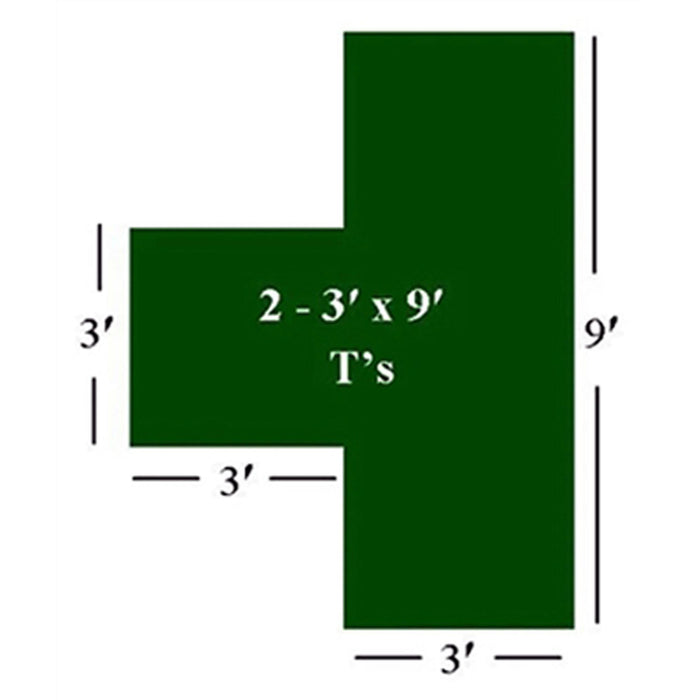 Economy cemetery grass "t" set only cemetery supplies from lynch supply