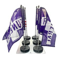 Economy storage tray for magnetic auto flags used in funeral service operations, from lynch supply