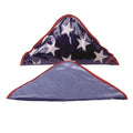 Economy vinyl memorial flag case used in funeral service operations, from lynch supply