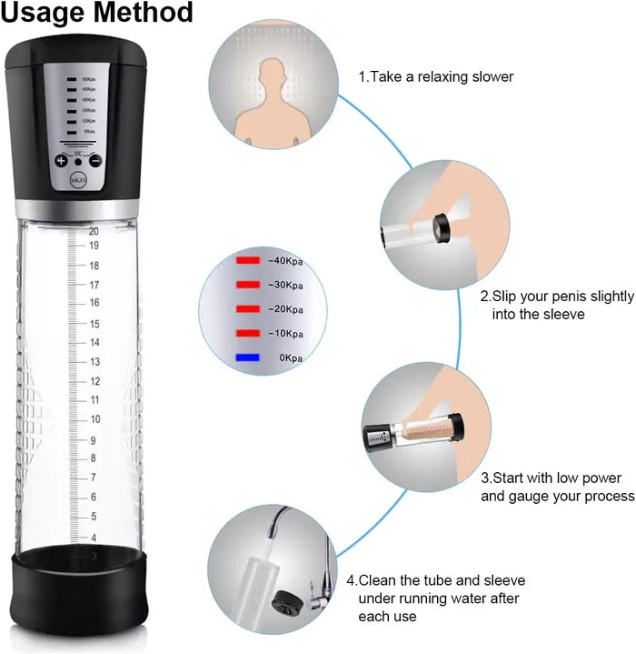 Electric Penis Pump Enlargement Vacuum Pump