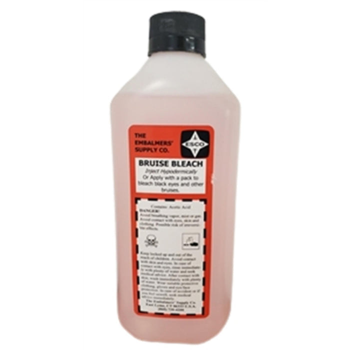 Esco bruise bleach used in funeral service operations, from lynch supply