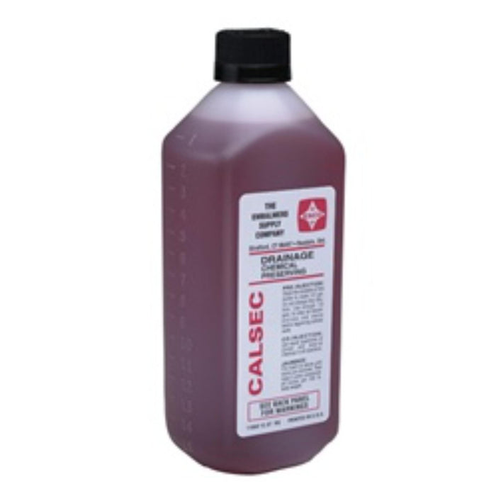 Esco calsec drainage chemical used in funeral service operations, from lynch supply