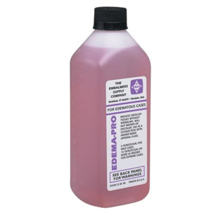 Esco edema-pro  co-injection fluid used in funeral service operations, from lynch supply