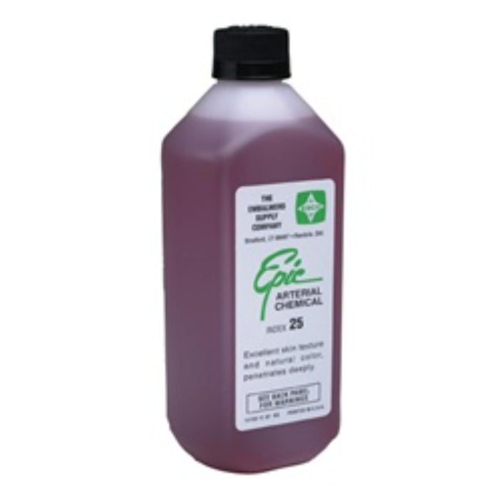 Esco epic arterial fluid -25 index used in funeral service operations, from lynch supply