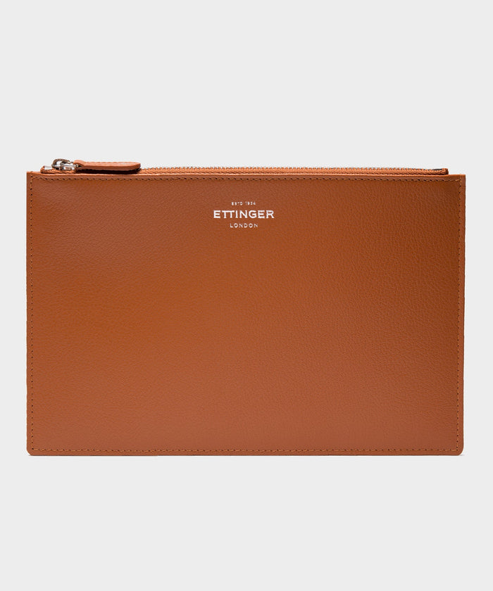 Ettinger Capra Travel Pouch in Tan