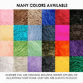 Faux Fur Fabric Scraps | Many Colors for crafting