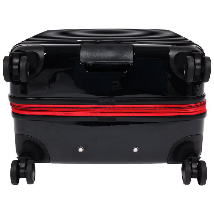 Fiat 500 x FUL 22" Expandable Hardside Carry-On Spinner, Black