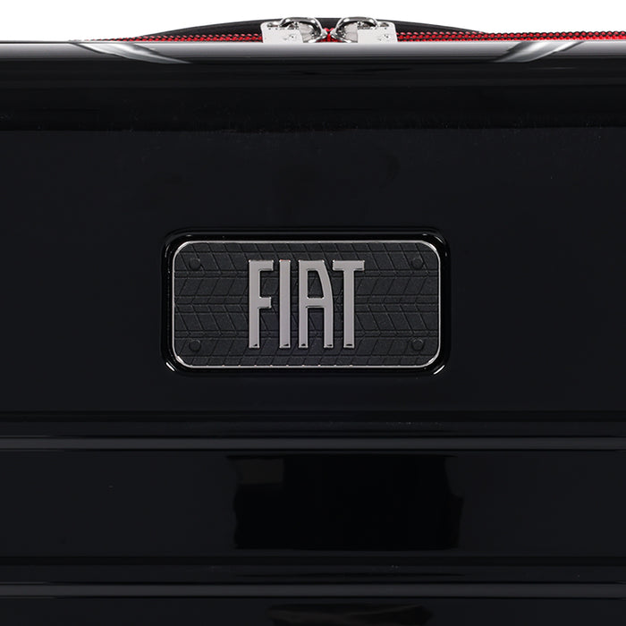 Fiat 500 x FUL 22" Expandable Hardside Carry-On Spinner, Black