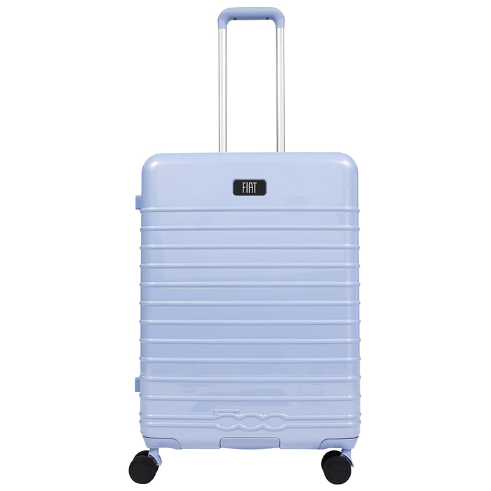 Fiat 500 x FUL 22" Expandable Hardside Carry-On Spinner, Light Blue