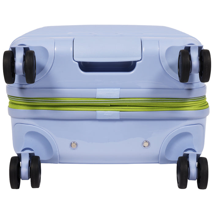 Fiat 500 x FUL 22" Expandable Hardside Carry-On Spinner, Light Blue