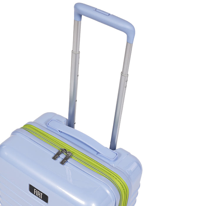 Fiat 500 x FUL 22" Expandable Hardside Carry-On Spinner, Light Blue