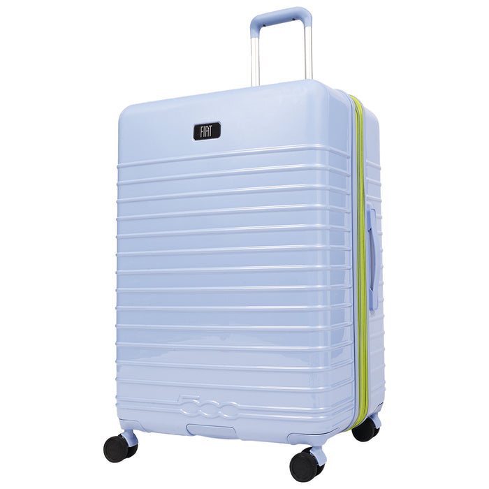 Fiat 500 x FUL 31.5" Expandable Hardside Spinner Luggage, Light Blue