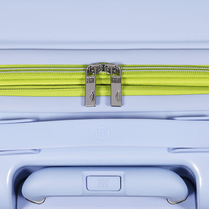 Fiat 500 x FUL 31.5" Expandable Hardside Spinner Luggage, Light Blue