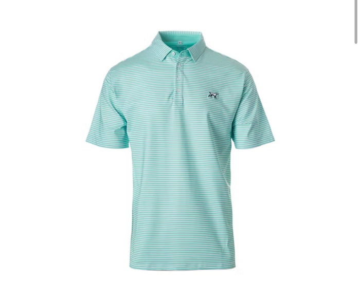 Fieldstone Youth Signature Performance Polo mint/white