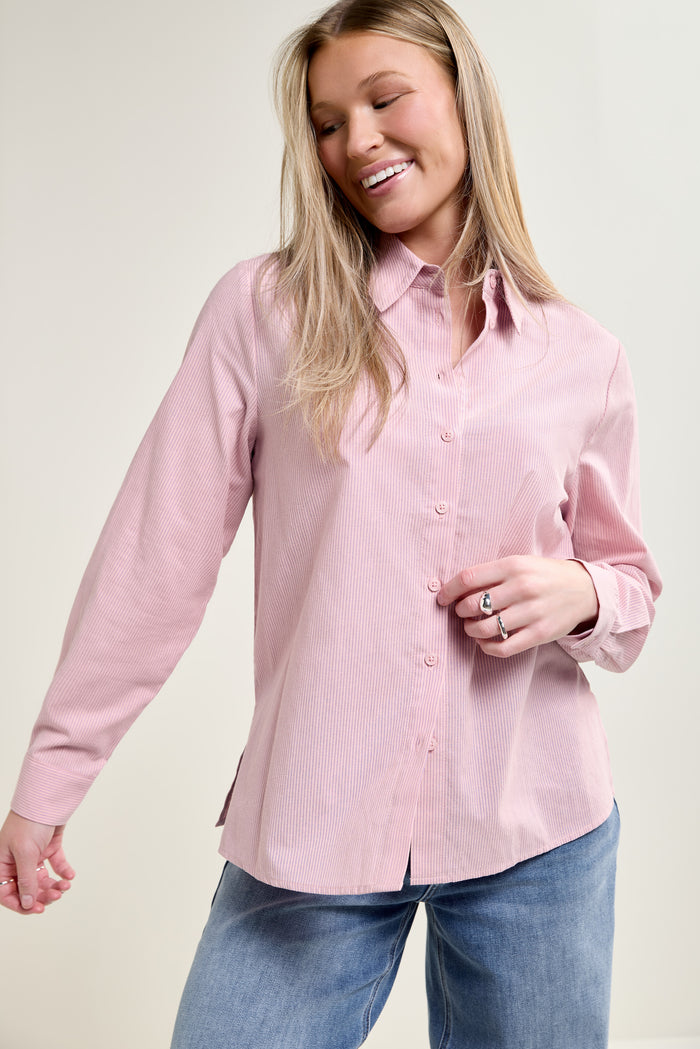 Fine Striped Shirt - 4090