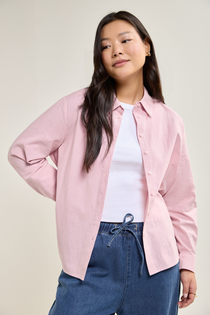 Fine Striped Shirt - 4090