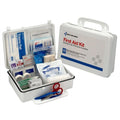 First aid kit for 25 people used in funeral service operations, from lynch supply