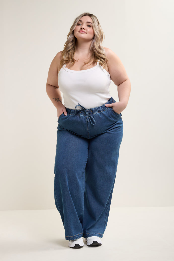 Fitted Ribbed Tank Top - 9175