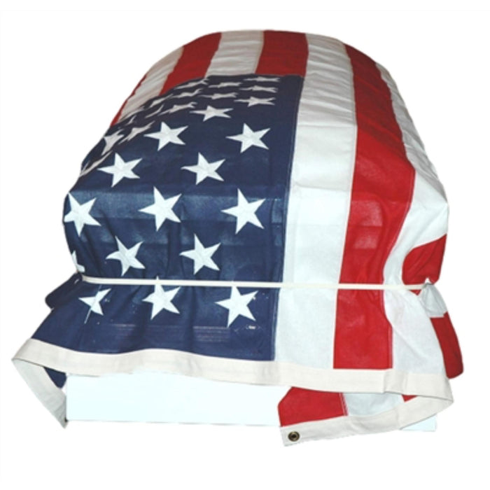 Flag holder-economy rubber used in funeral service operations, from lynch supply