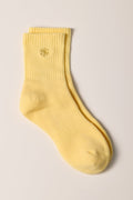 Flower Embroidery Socks - A0270