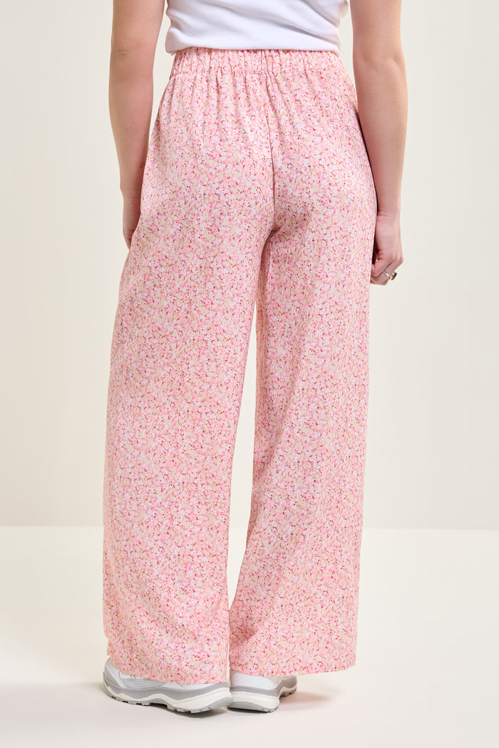 Flowy Wide-Leg Pants - 5066
