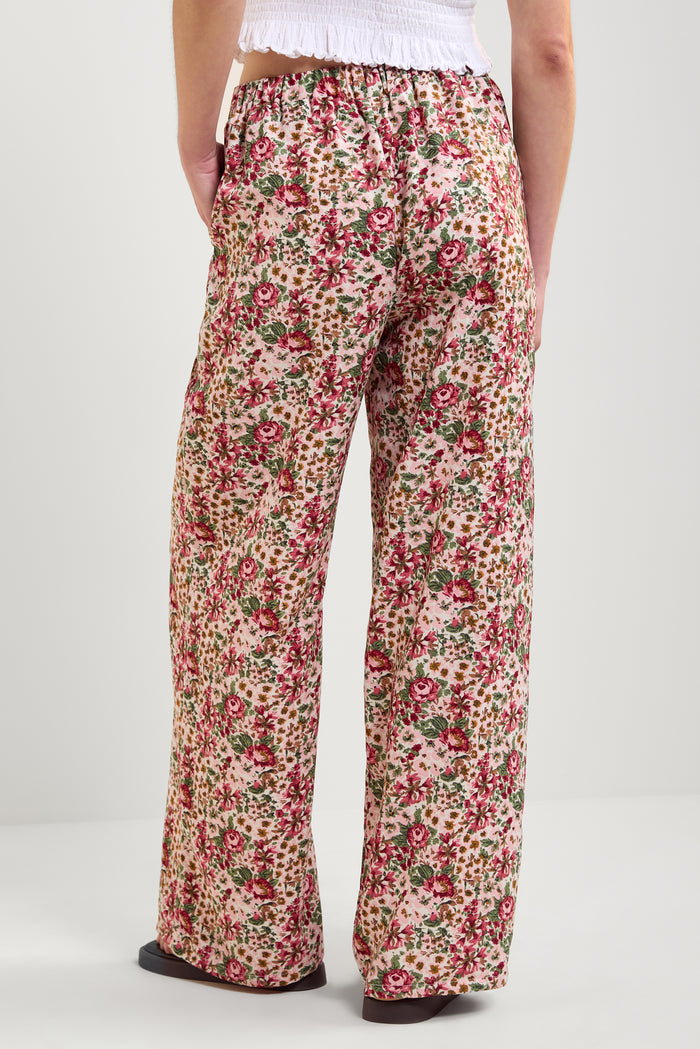 Flowy Wide-Leg Pants - 5066
