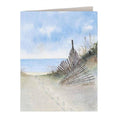 Footprints series service folder used in funeral service operations, from lynch supply