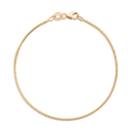 Franco Chain Bracelet Vermeil 14k Yellow Gold 6in 6.5in 7in 7.5in First