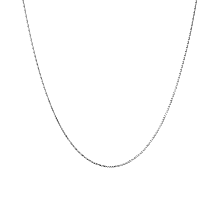 Franco Chain Necklace Vermeil 14k White Gold 16in 18in 20in 22in First