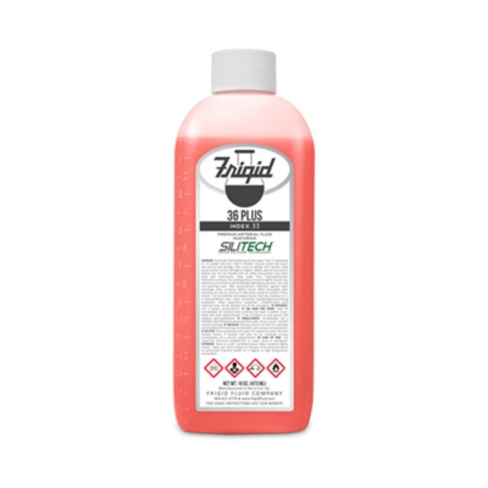 Frigid 36 plus arterial fluid -33 index used in funeral service operations, from lynch supply