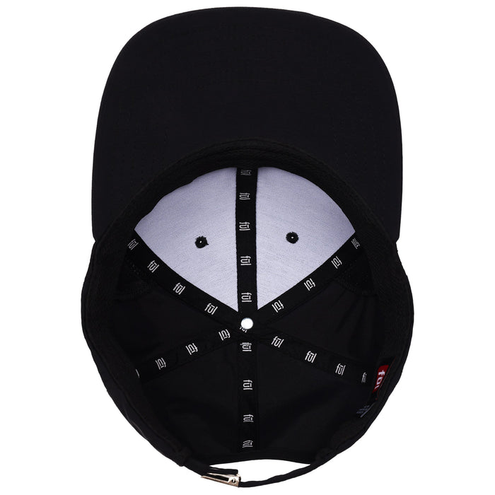 FŪL Men’s Stretch Performance Cap with Mesh Inset and Raised Rubber Logo