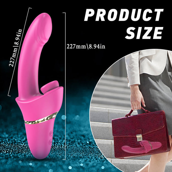 G Spot Rabbit Vibrator with Clitoral Suction