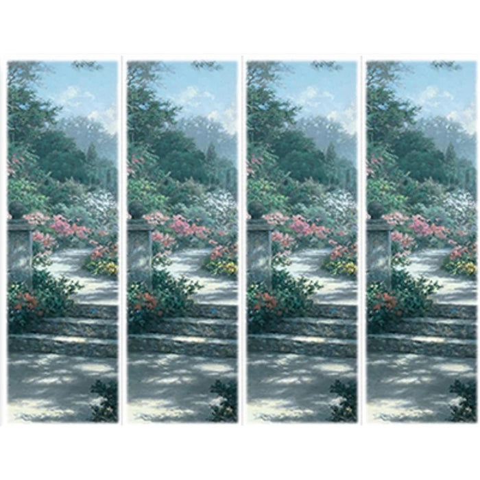 Garden steps bookmarks used in funeral service operations, from lynch supply