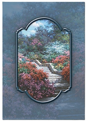 Garden steps by larry dyke service folders used in funeral service operations, from lynch supply