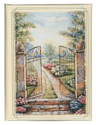 Gate series register book used in funeral service operations, from lynch supply
