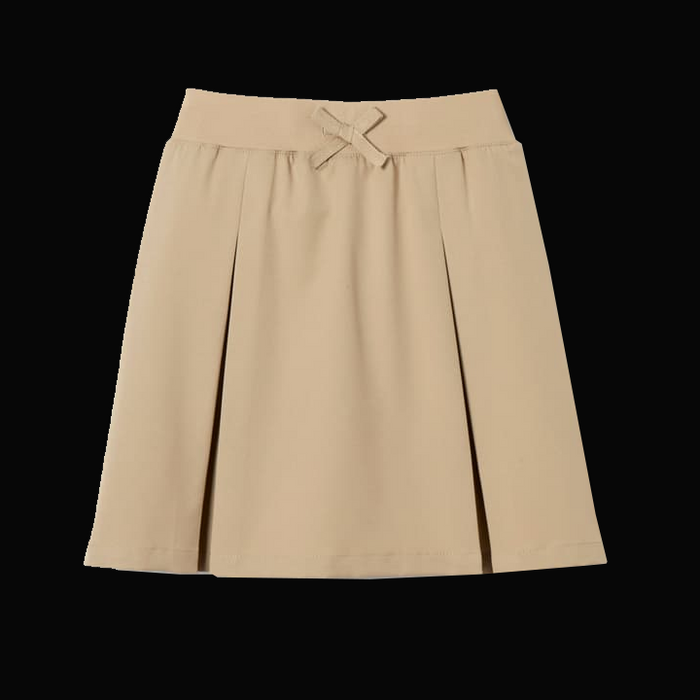 Girls' Pull-On Kick Pleat Performance Skort