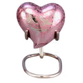 Going home cremation keepsake heart - pink cremation supplies and equipment product