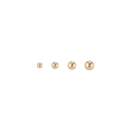 Gold Ball Studs 5mm