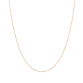 Diamond Cut Chain Necklace Vermeil 14K 18K Yellow Gold First