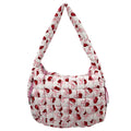 GZ-4171 Puffer Quilted Handbag Cherry