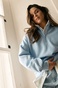 Half-Zip Fleece Sweater - 9188